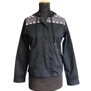 Roxy Black Utility Jacket, Size Small